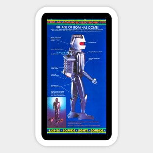 rom spaceknight toy Sticker